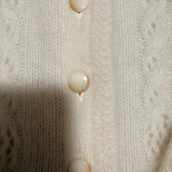 Sezane Evy Cardigan in ecru - Picture 6 of 7
